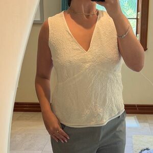 Ann Taylor Gray Wide Leg Pants